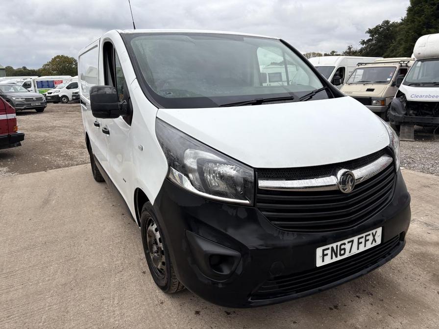 2017 Vauxhall Vivaro – Model: Vivaro  2900 CDTI ecoFLEX S/S – FN67FFX/J14YVR