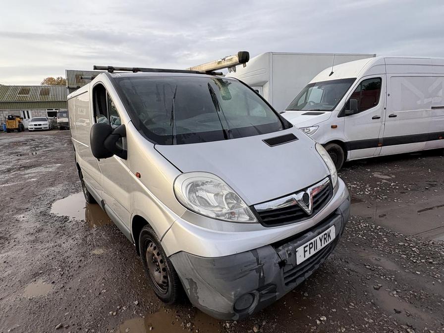 2011 Vauxhall Vivaro – Model: Vivaro 2700 CDTi 113 SWB – FP11YRK