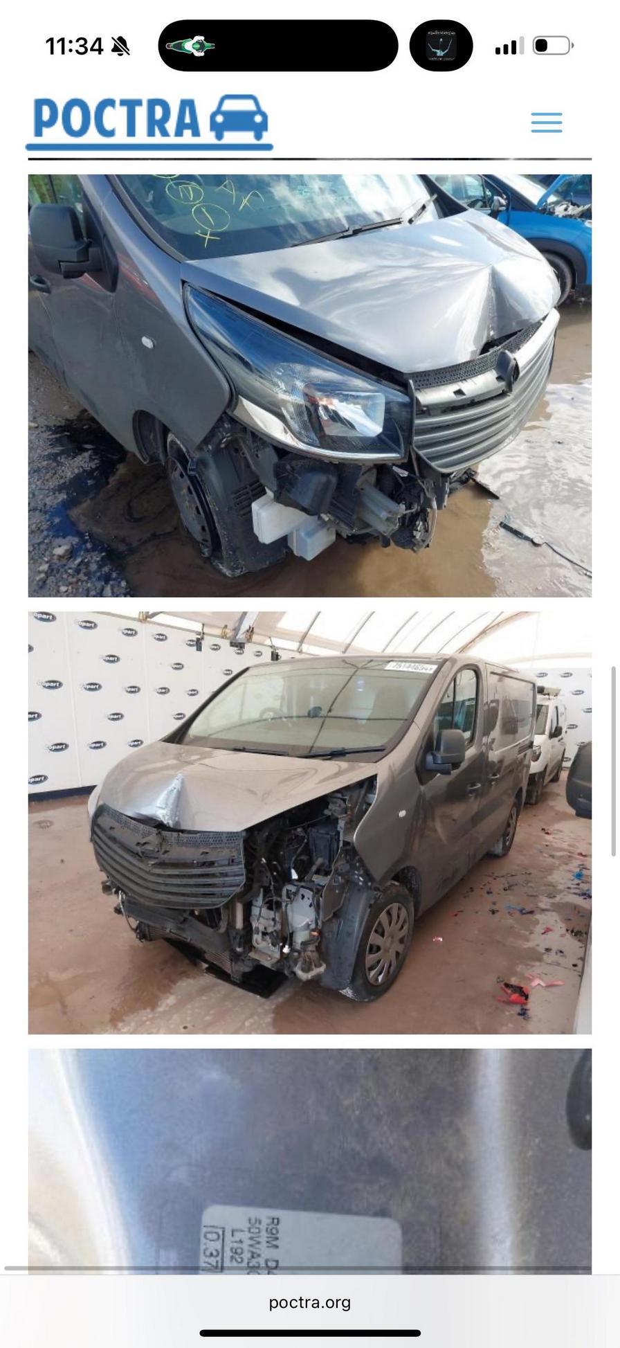 2019 Vauxhall Vivaro – Model: Vivaro 2700 Sport CDTi BT S/S – WV19MBY