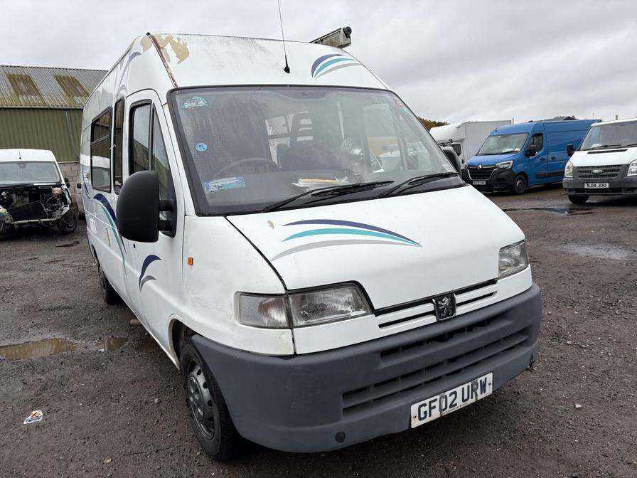 2002 Peugeot Boxer – Model: Boxer 320 LWB – GF02URW