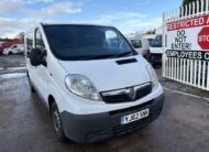 2013 Vauxhall Vivaro – Model: Vivaro 2700 CDTi 89 SWB – YJ62SNK