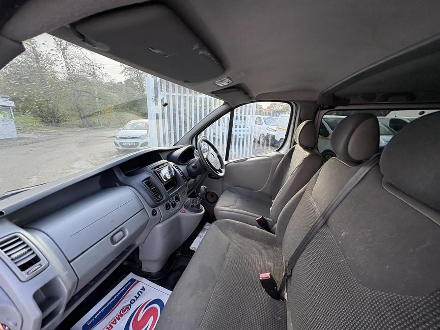 2013 Vauxhall Vivaro – Model: Vivaro 2700 CDTi 89 SWB – YJ62SNK