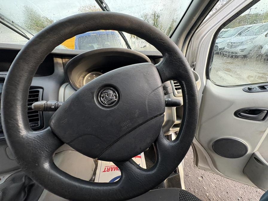 2011 Vauxhall Vivaro – Model: Vivaro 2700 CDTi 113 SWB – FP11YRK