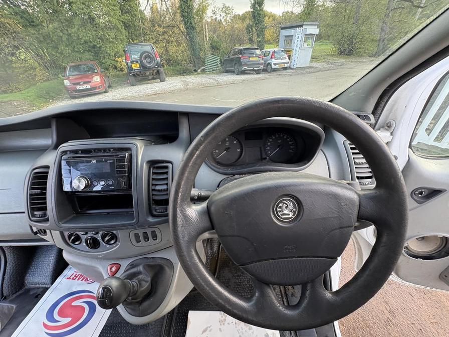 2013 Vauxhall Vivaro – Model: Vivaro 2700 CDTi 89 SWB – YJ62SNK