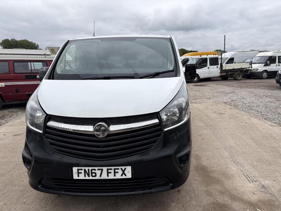 2017 Vauxhall Vivaro – Model: Vivaro  2900 CDTI ecoFLEX S/S – FN67FFX/J14YVR