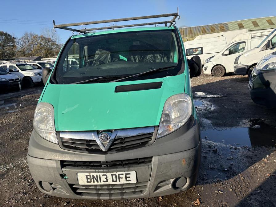 2013 Vauxhall Vivaro – Model: Vivaro  2900 CDTI LWB – BN13DFE