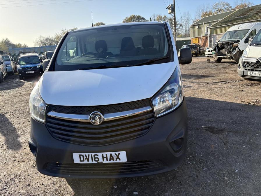 2016 Vauxhall Vivaro – Model: Vivaro  2900 CDTI – DV16HAX