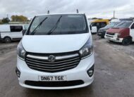 2017 Vauxhall Vivaro – Model: Vivaro  2900 Sportive CDTi – DN67TGE