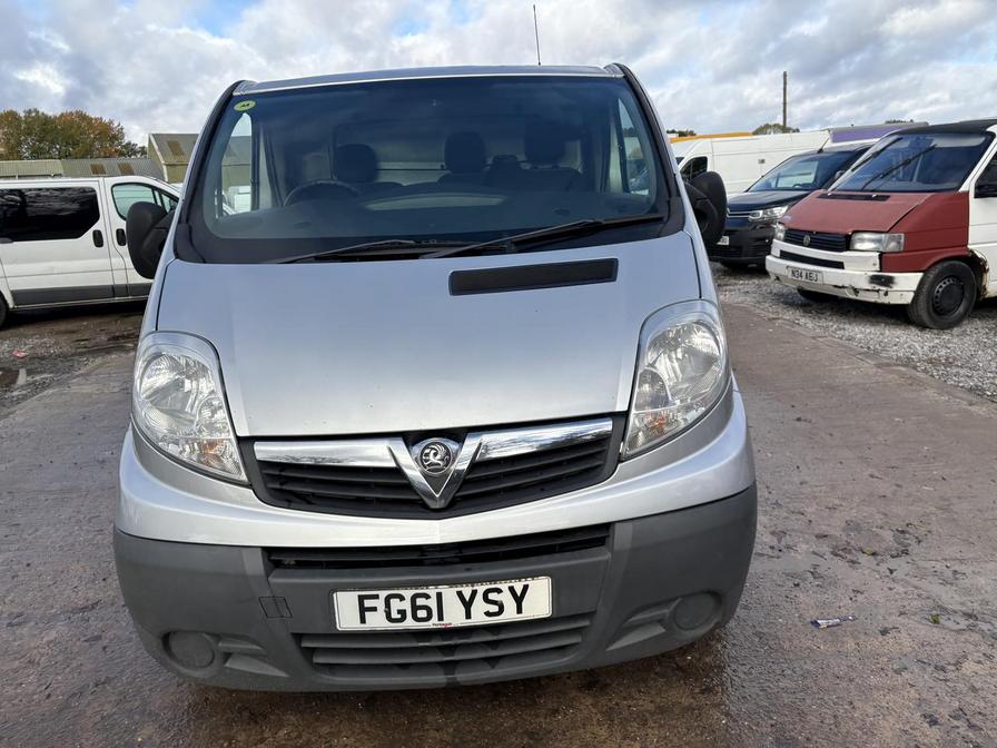 2011 Vauxhall Vivaro – Model: Vivaro 2700 CDTi 113 SWB – FG61YSY
