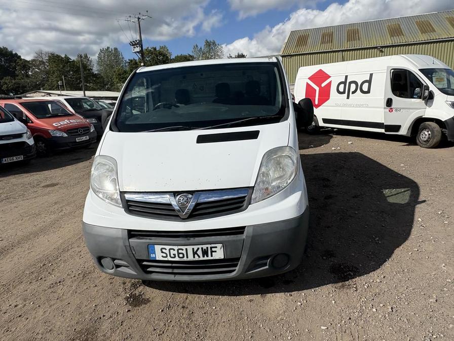 2011 Vauxhall Vivaro – Model: Vivaro 2700 CDTi 89 SWB – SG61KWF