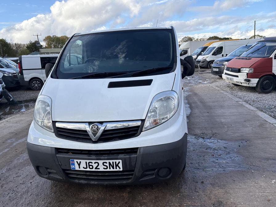 2013 Vauxhall Vivaro – Model: Vivaro 2700 CDTi 89 SWB – YJ62SNK
