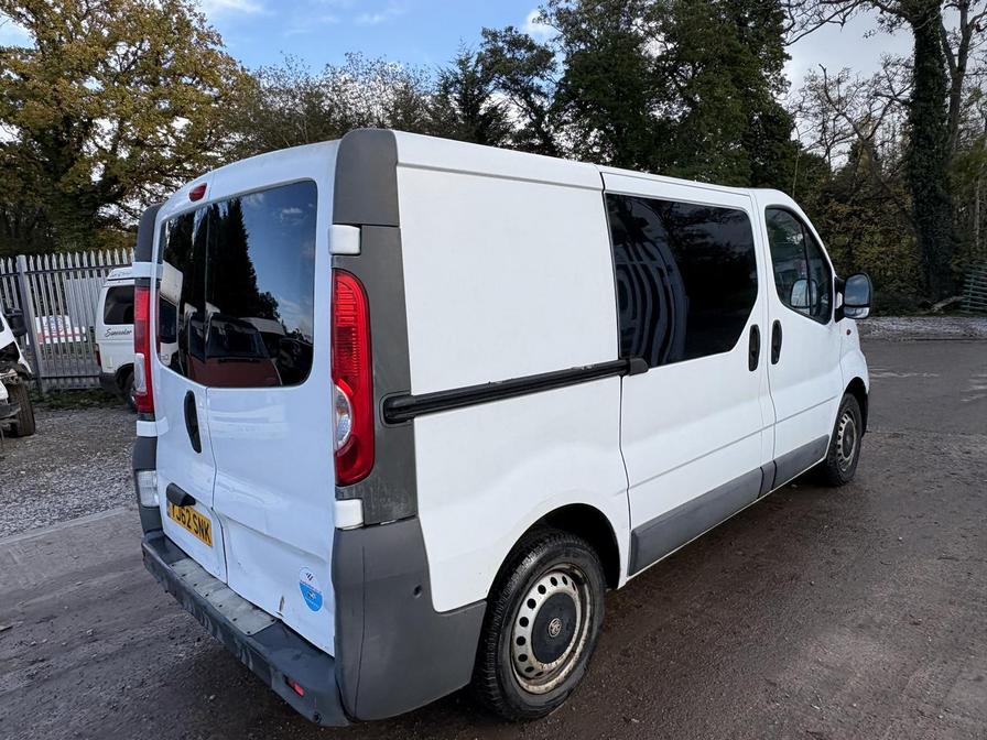 2013 Vauxhall Vivaro – Model: Vivaro 2700 CDTi 89 SWB – YJ62SNK