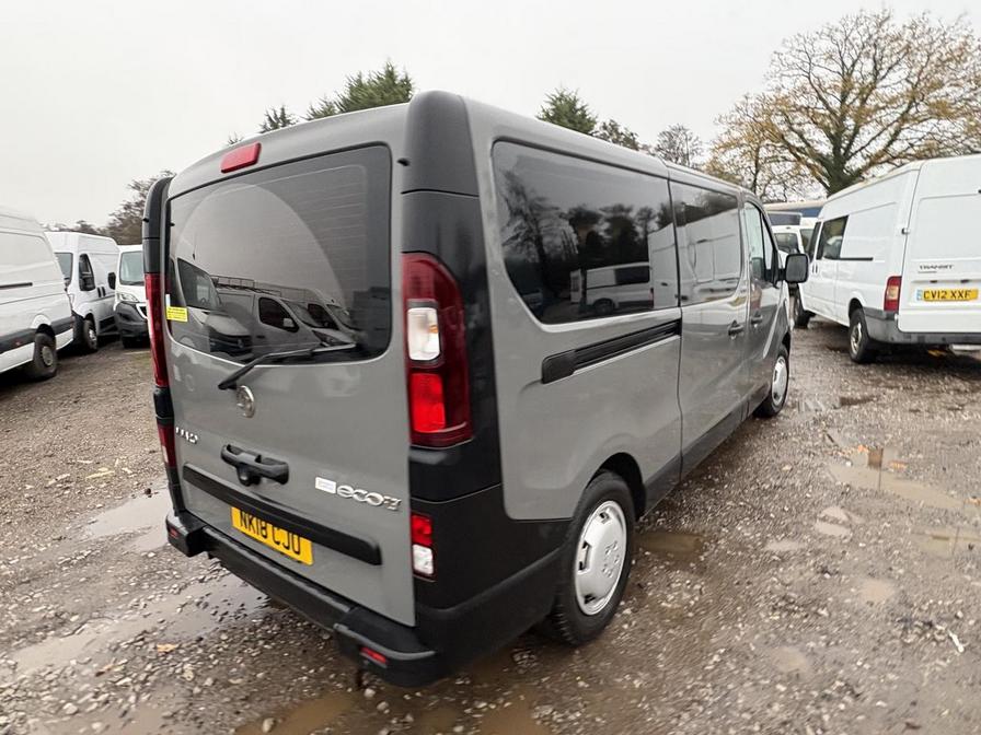 2018 Vauxhall Vivaro Combi – Model: Vivaro 2900 Combi CDTi ecoFLEX S/S – NK18CJU