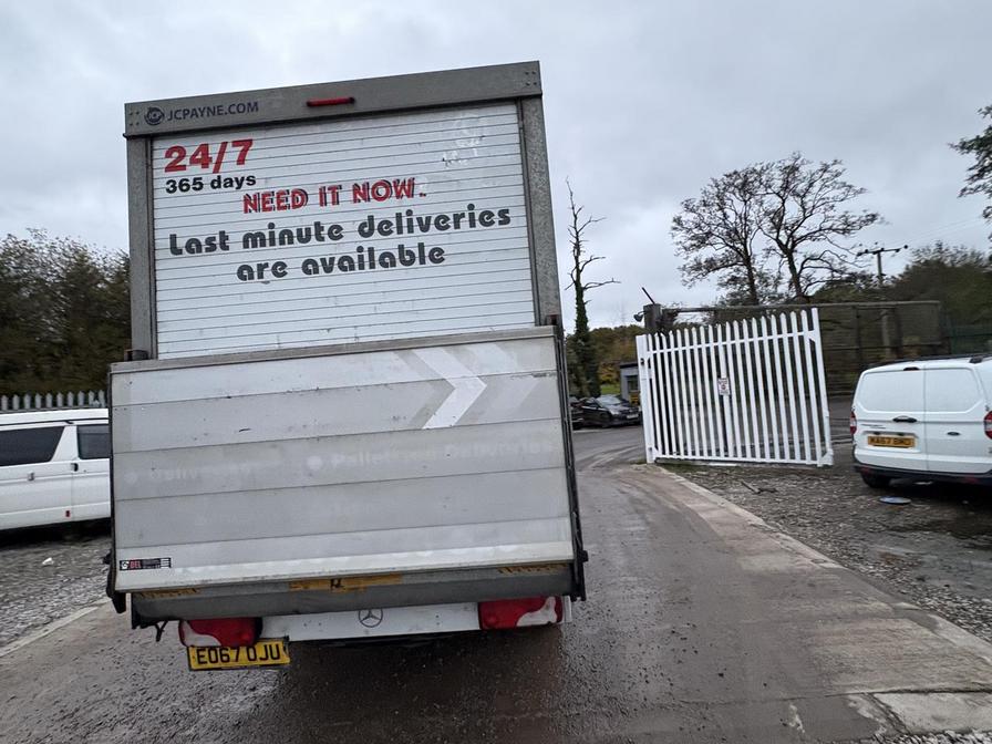 2017 Mercedes-Benz Sprinter – Model: Sprinter 314 CDI – EO67OJU/DA60BLE