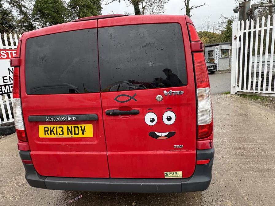 2013 Mercedes-Benz Vito – Model: Vito 110 CDI – RK13NDV
