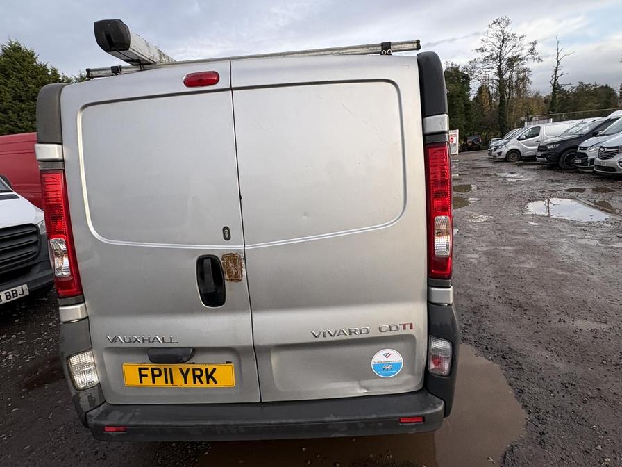 2011 Vauxhall Vivaro – Model: Vivaro 2700 CDTi 113 SWB – FP11YRK