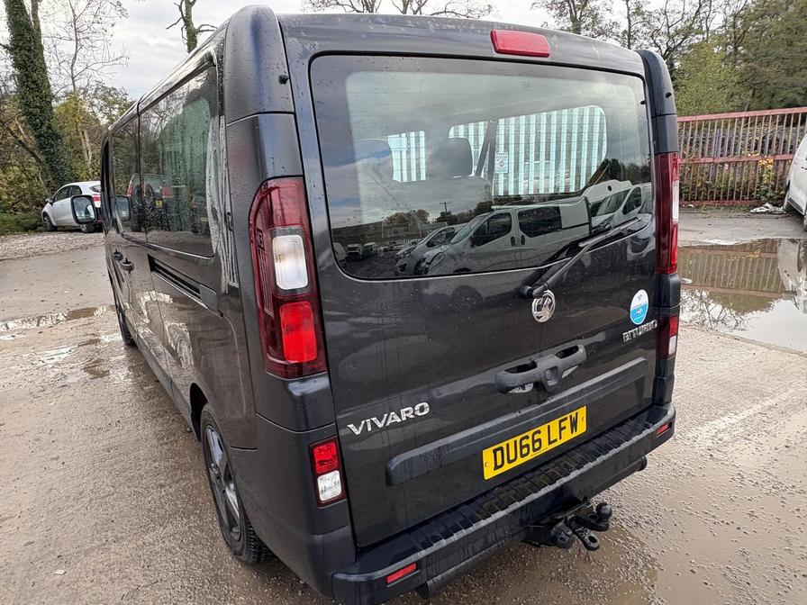 2016 Vauxhall Vivaro Combi – Model: Vivaro 2900 Combi CDTi Bi-T S/S – DU66LFW