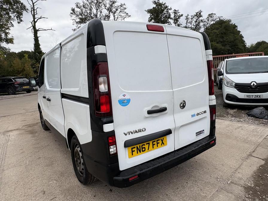 2017 Vauxhall Vivaro – Model: Vivaro  2900 CDTI ecoFLEX S/S – FN67FFX/J14YVR