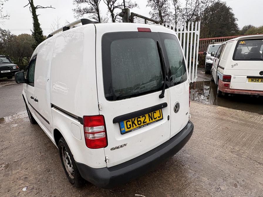 2012 Volkswagen Caddy – Model: Caddy C20 TDI 102 – GK62NCJ