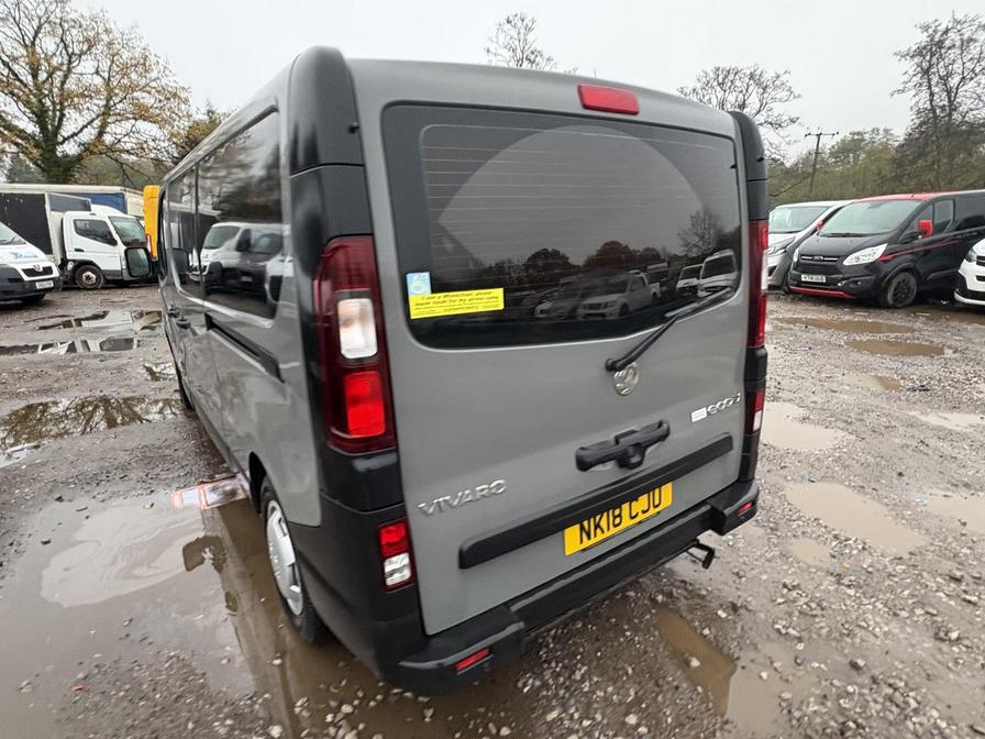 2018 Vauxhall Vivaro Combi – Model: Vivaro 2900 Combi CDTi ecoFLEX S/S – NK18CJU