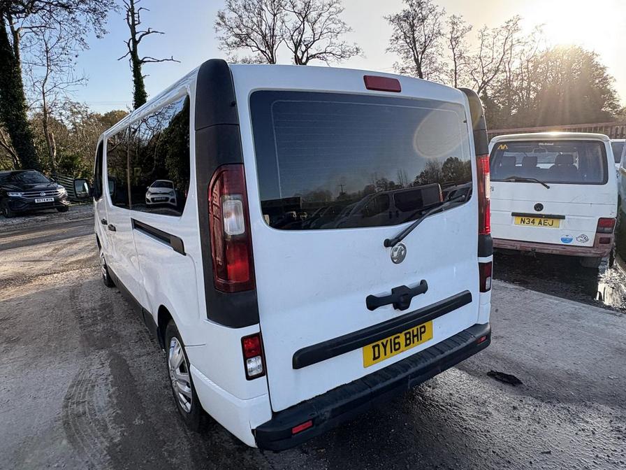 2016 Vauxhall Vivaro Combi – Model: Vivaro  Combi CDTi S/S – DY16BHP