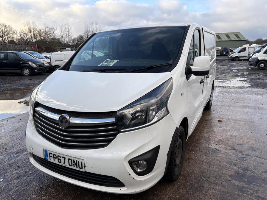 2017 Vauxhall Vivaro – Model: Vivaro 2700 Sport CDTi BT S/S – FP67ONU