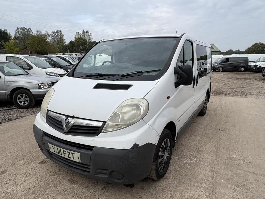 2011 Vauxhall Vivaro – Model: Vivaro  2900 CDTI SWB – YJ11FZT