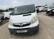 2011 Vauxhall Vivaro – Model: Vivaro  2900 CDTI SWB – YJ11FZT