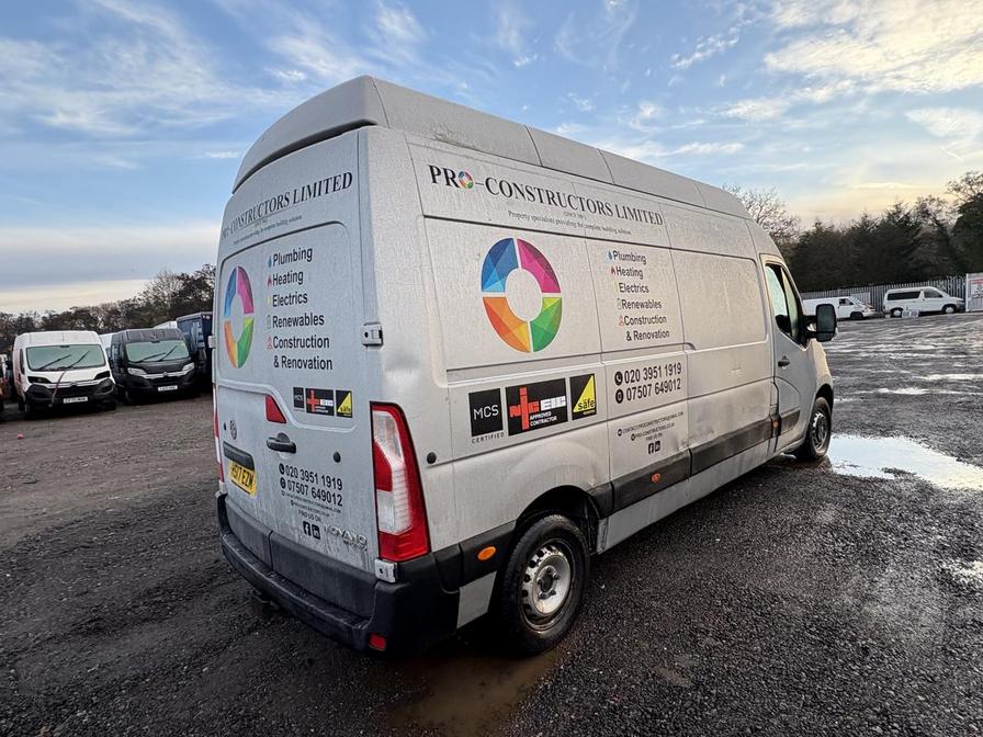 2017 Vauxhall Movano – Model: Movano L3H3 F3500 CDTi Bi-T – HS17EZM