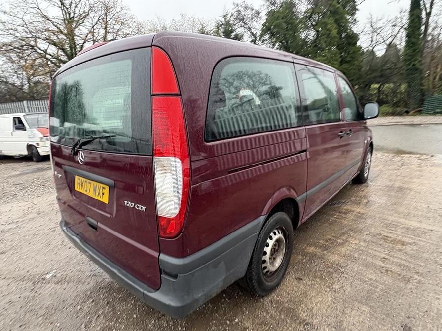 2007 Mercedes-Benz Vito – Model: Vito Traveliner 120 CDi LWB Auto – RK07WXF