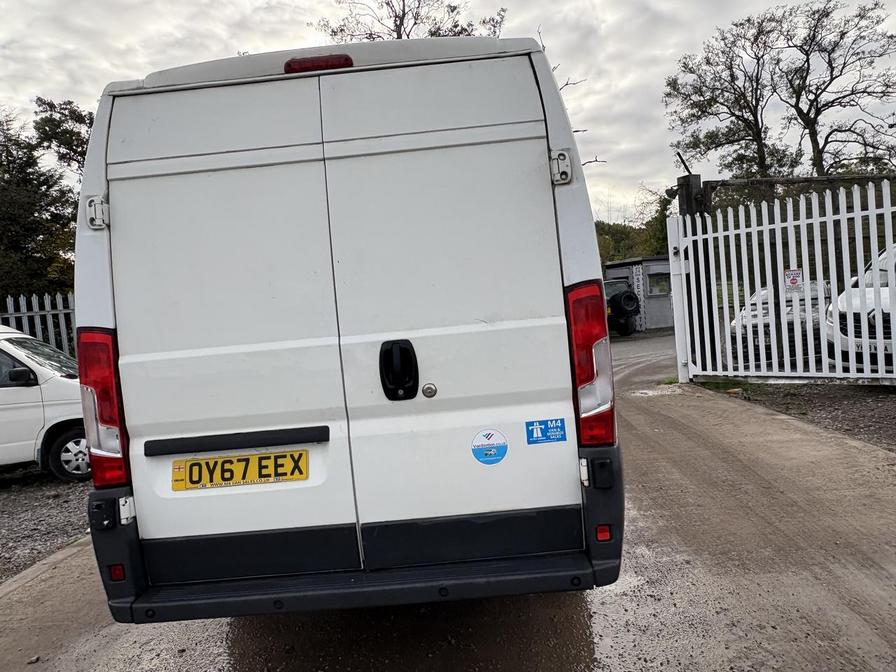 2017 Peugeot Boxer – Model: Boxer 435 Professional L4H2 Blue HDi – OY67EEX