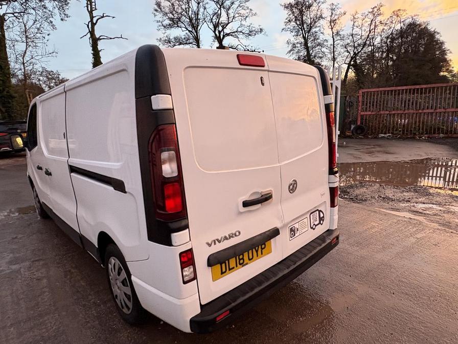 2018 Vauxhall Vivaro – Model: Vivaro  2900 Sportive CDTi – DL18UYP