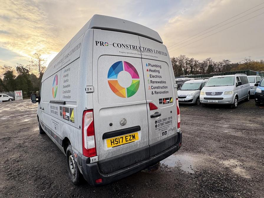 2017 Vauxhall Movano – Model: Movano L3H3 F3500 CDTi Bi-T – HS17EZM