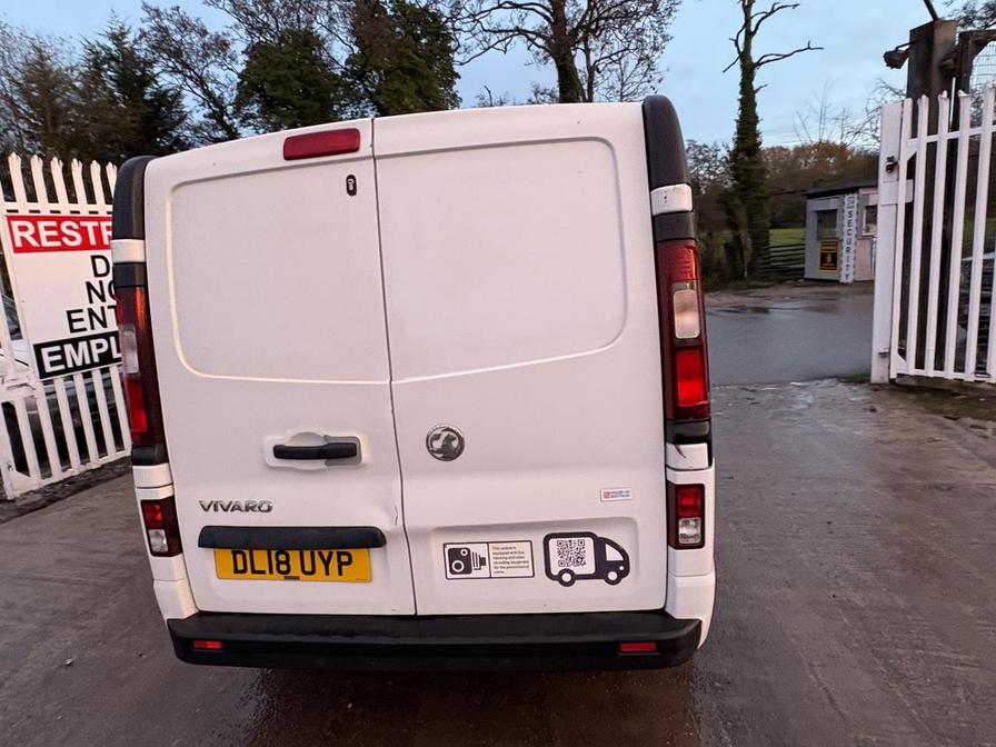 2018 Vauxhall Vivaro – Model: Vivaro  2900 Sportive CDTi – DL18UYP