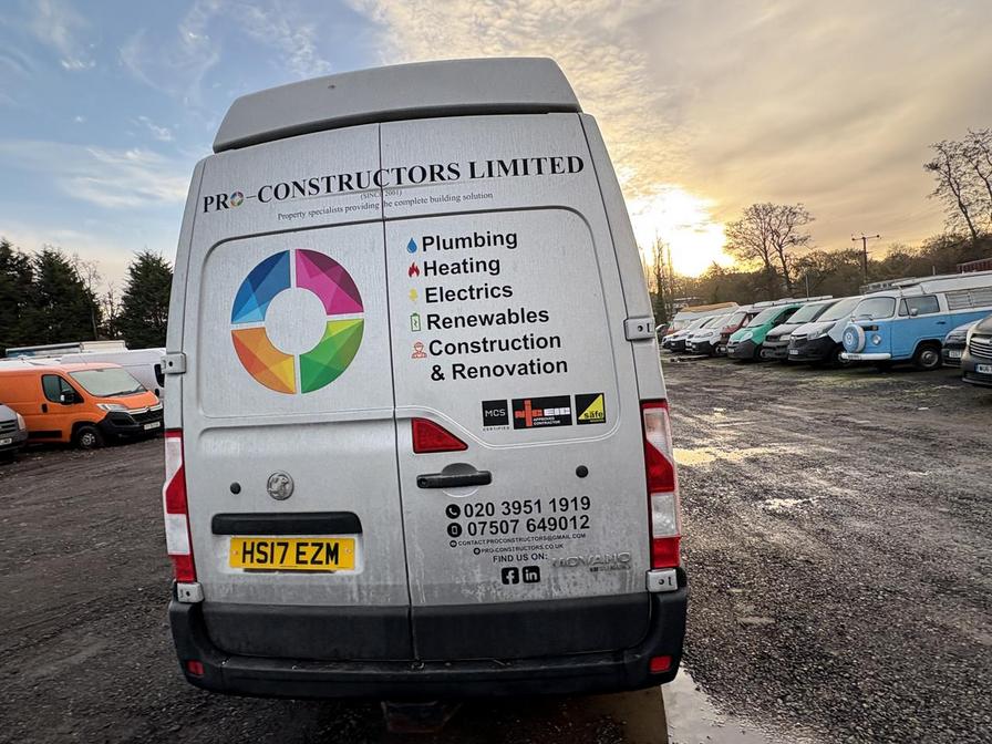 2017 Vauxhall Movano – Model: Movano L3H3 F3500 CDTi Bi-T – HS17EZM