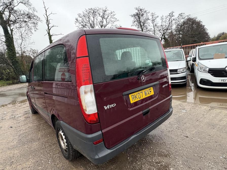 2007 Mercedes-Benz Vito – Model: Vito Traveliner 120 CDi LWB Auto – RK07WXF