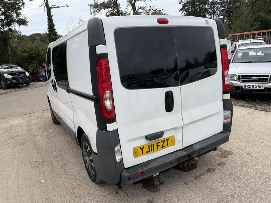 2011 Vauxhall Vivaro – Model: Vivaro  2900 CDTI SWB – YJ11FZT