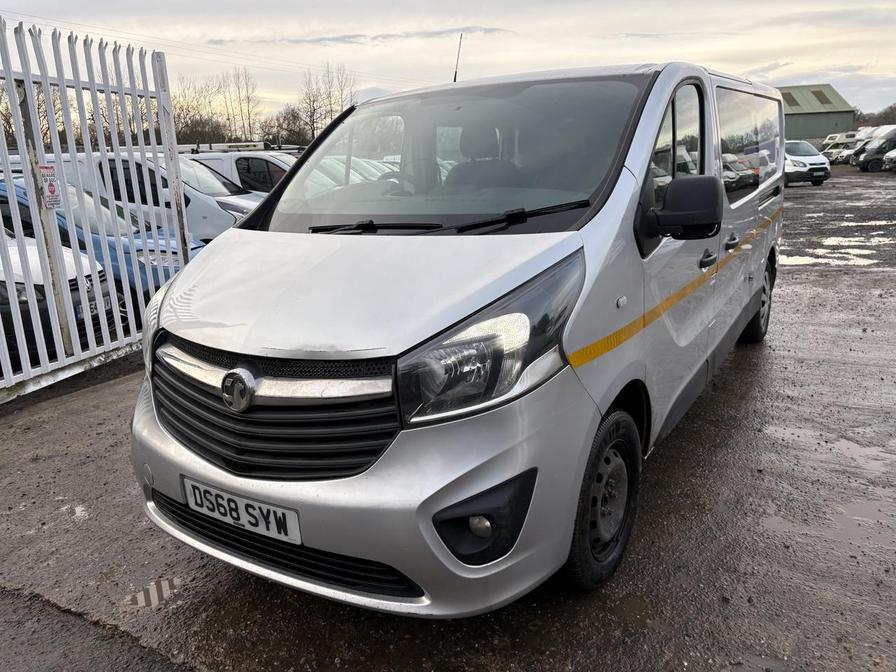2018 Vauxhall Vivaro – Model: Vivaro  2900 Sportive CDTi – DS68SYW