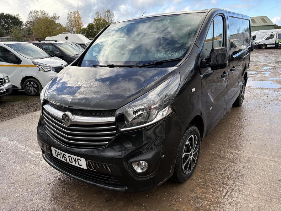 2016 Vauxhall Vivaro – Model: Vivaro  2700 Sportive CDTI – DY16OYC