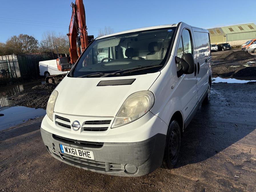 2011 Nissan Primastar – Model: Primastar SE SWB DCI – WX61BHE