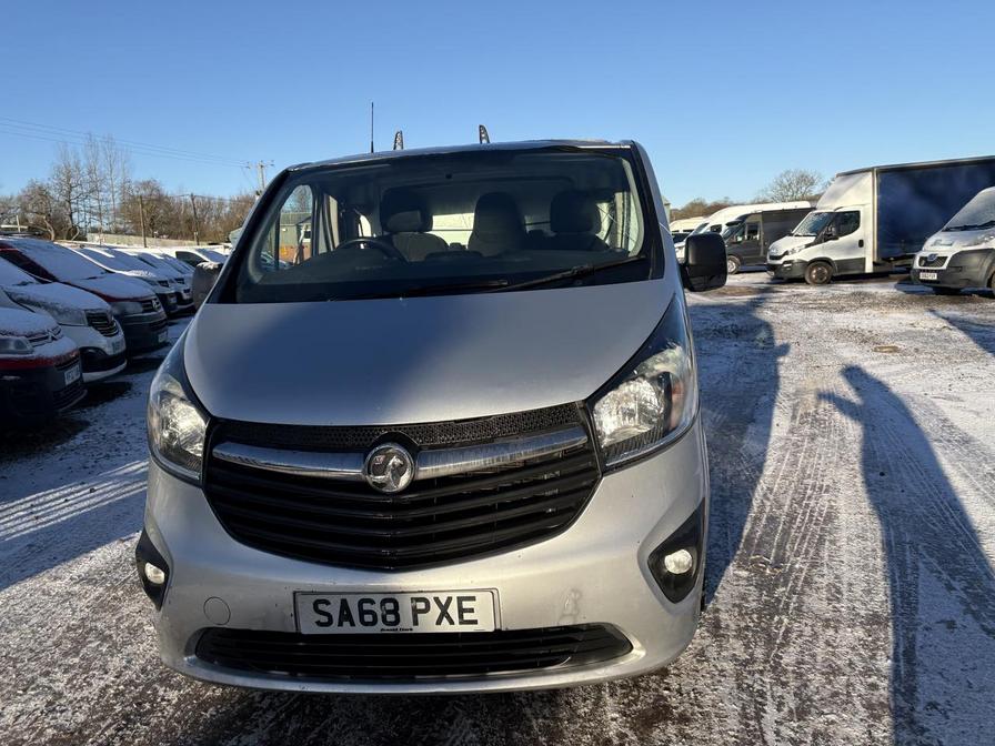 2018 Vauxhall Vivaro – Model: Vivaro  2900 Sportive CDTi – SA68PXE
