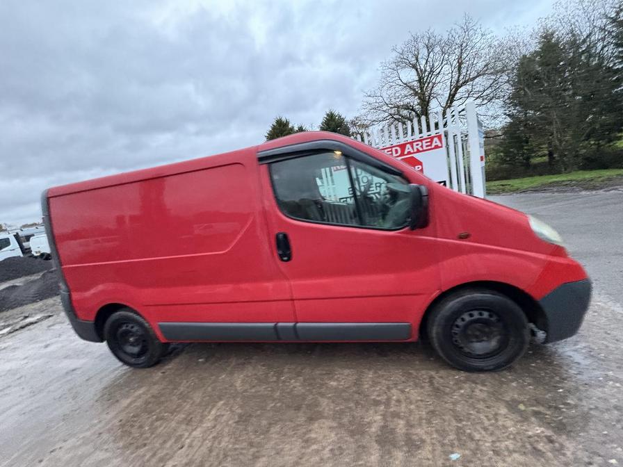 2007 Vauxhall Vivaro – Model: Vivaro  2700 CDTI SWB – NL07DFA