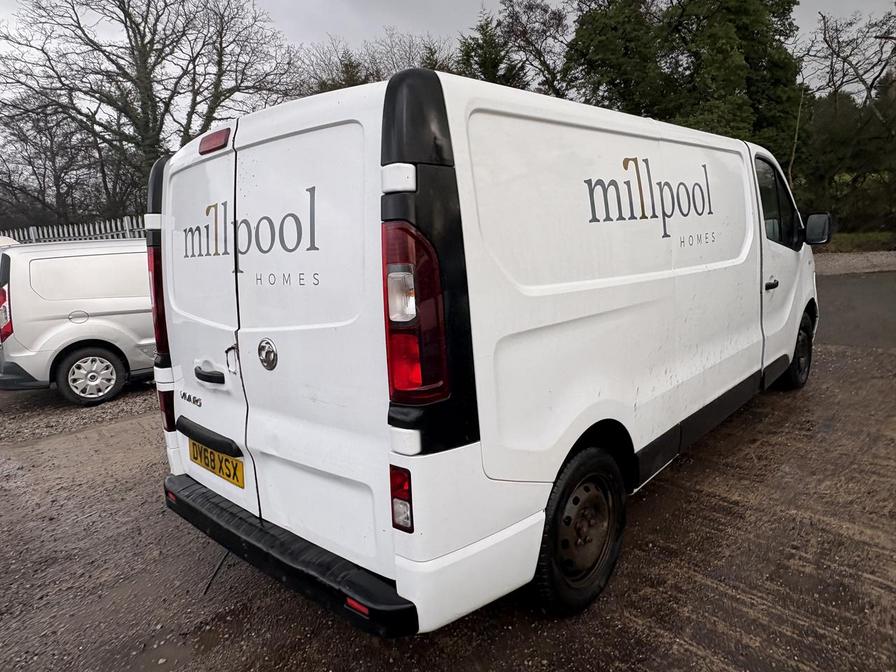 2018 Vauxhall Vivaro – Model: Vivaro  2900 Sportive CDTi – DY68XSX