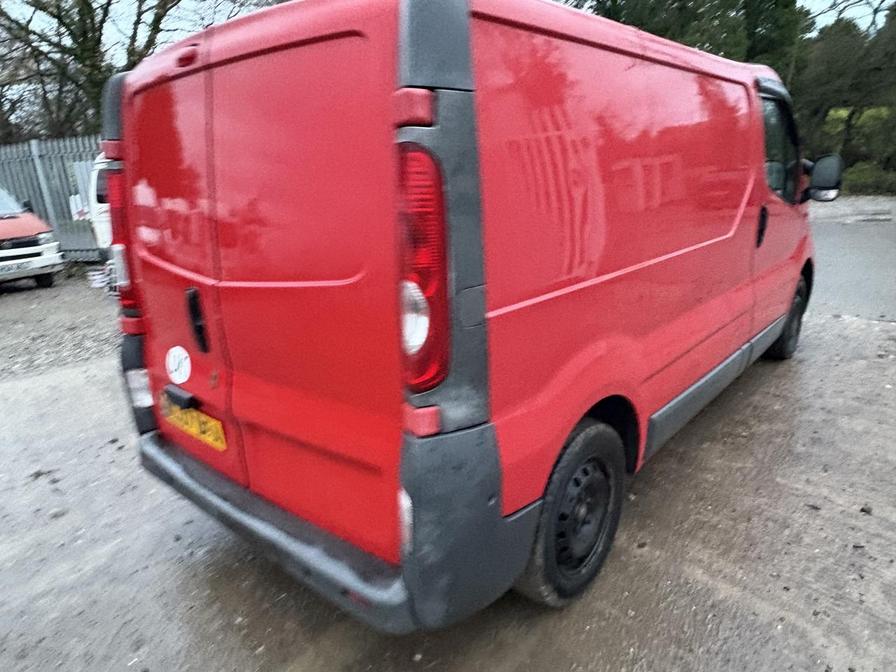 2007 Vauxhall Vivaro – Model: Vivaro  2700 CDTI SWB – NL07DFA