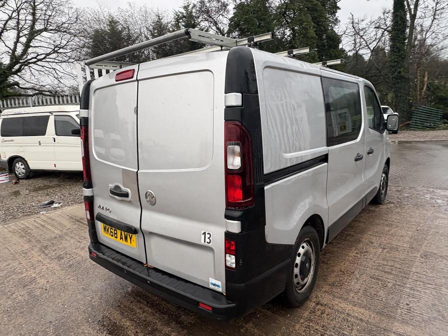2018 Vauxhall Vivaro – Model: Vivaro 2900 Bi-T CDTi S/S – MK68AWY