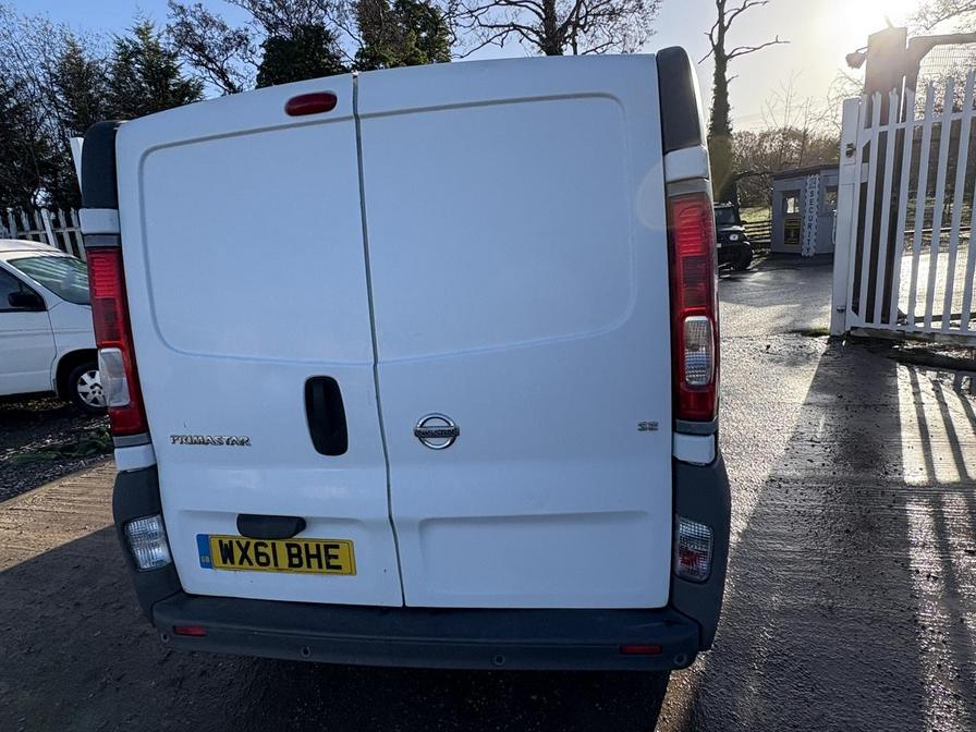 2011 Nissan Primastar – Model: Primastar SE SWB DCI – WX61BHE