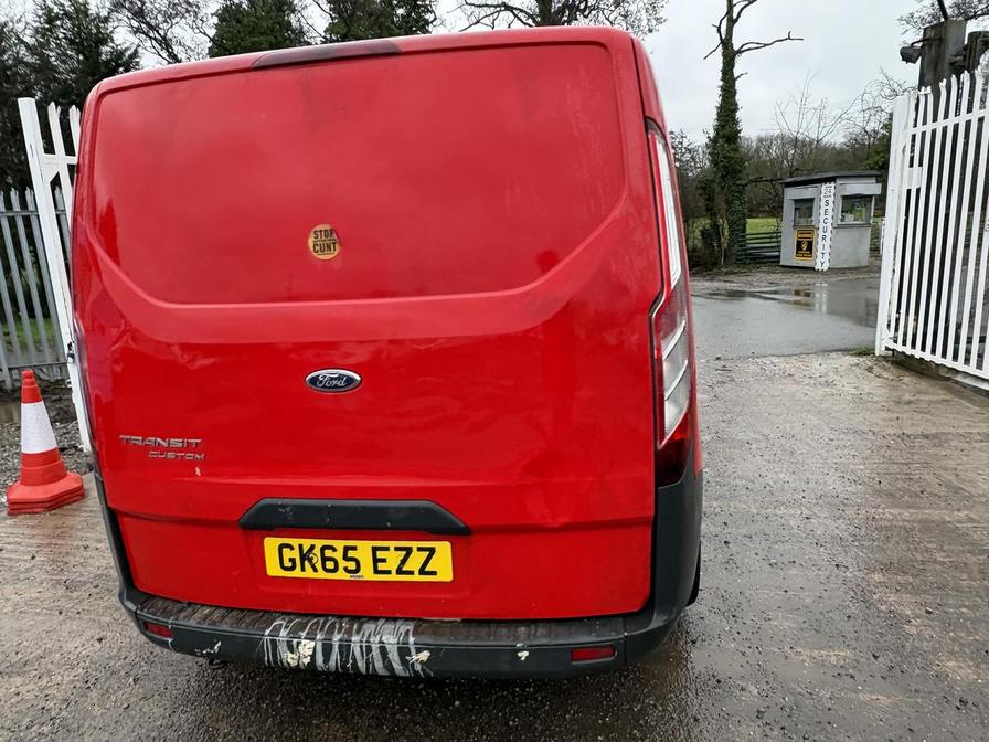 2015 Ford Transit Custom – Model: Transit Custom 270 E-Tech – GK65EZZ
