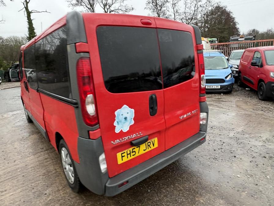 2007 Vauxhall Vivaro – Model: Vivaro  2900 CDTI LWB – FH57JRV