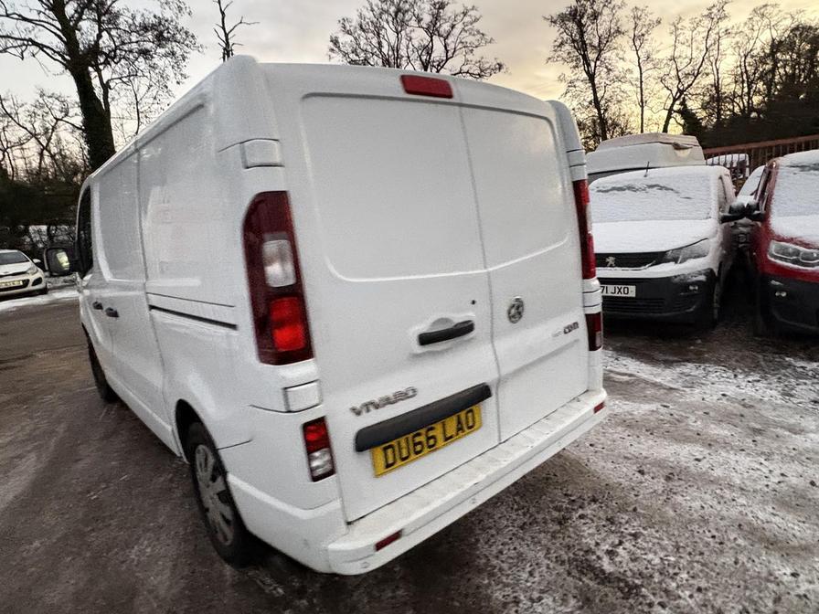 2016 Vauxhall Vivaro – Model: Vivaro  2900 Sportive CDTi – DU66LAO