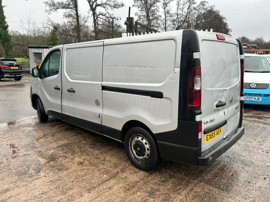 2016 Vauxhall Vivaro – Model: Vivaro  2900 CDTI – EX65AEA